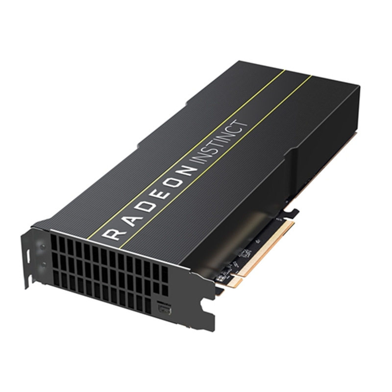 Серверная видеокарта AMD MI50 32G computing GPU acceleration card для глубокого обучения развертывания дискретной видеокарты большой модели Изображение 1