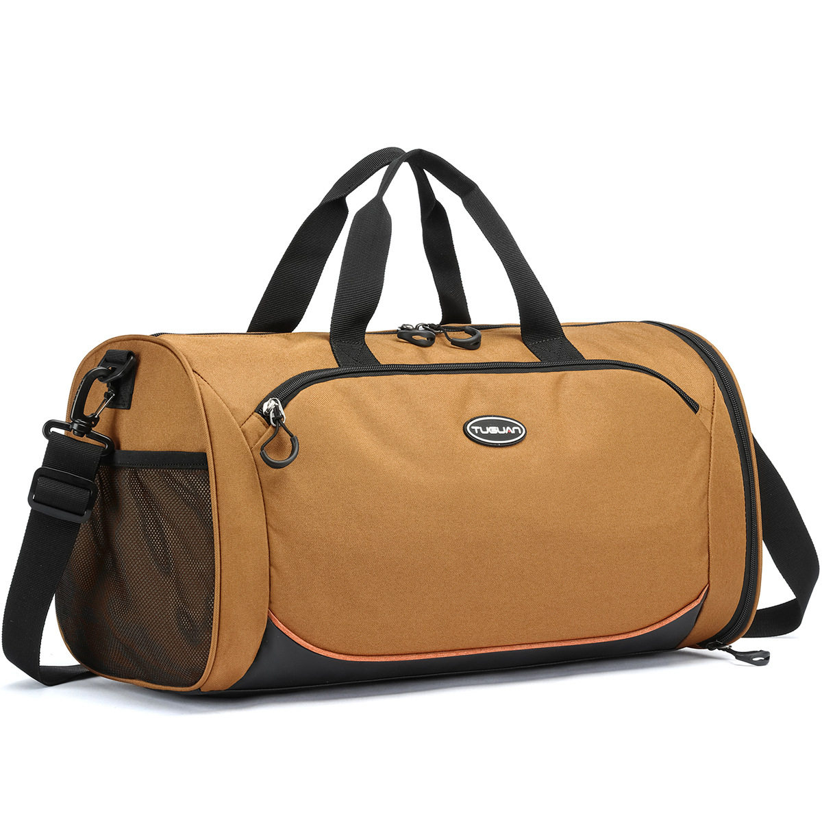 男士健身训练包手提運動包瑜伽健身包户外活动便携斜挎轻量旅行包