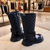Girls' Boots, No More Than Knee-High, Autumn and Winter High Boots, Catwalk Performance Boots, Kidsren's Fashion Princess High Boots, Simple