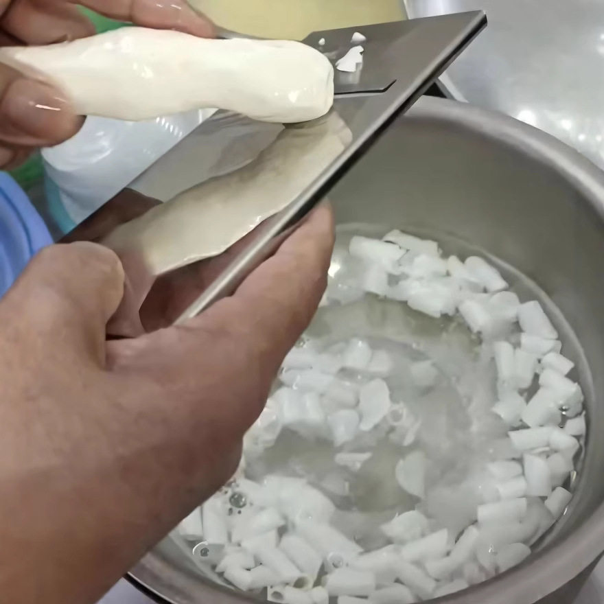 Stainless Steel Ginger Potato Planer Knives Chaoshan Ginger Potato Planer Artifact for Commercial Sweet Soup Shop