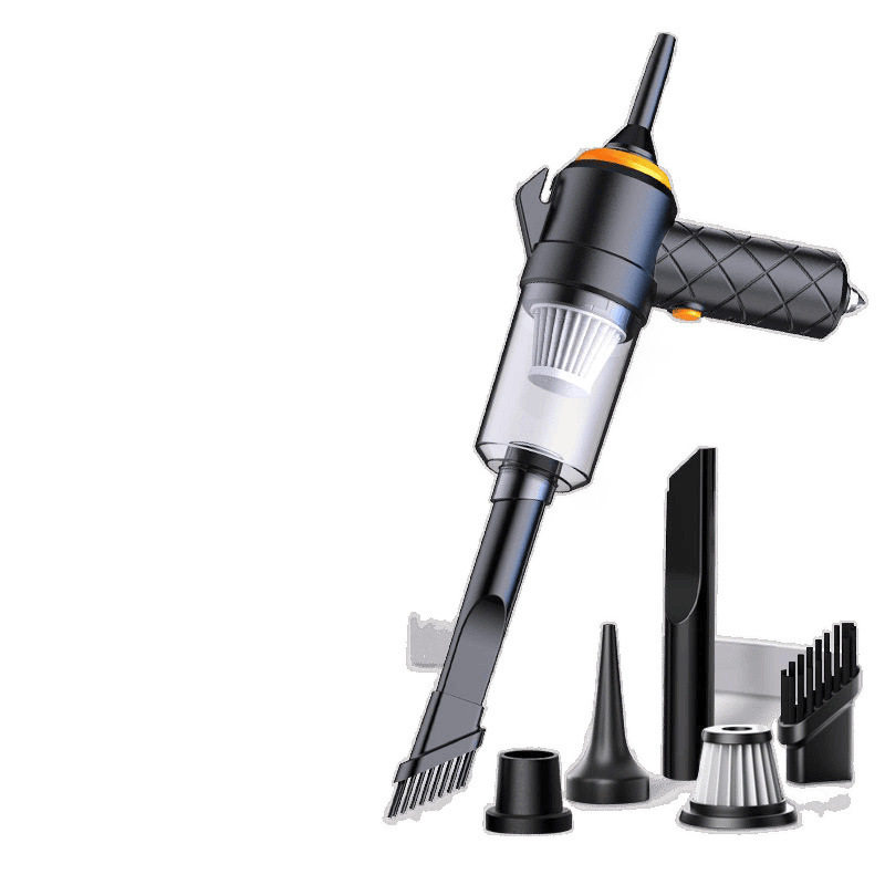 German Car Vacuum Cleaner Multifunctional Six-In-One Blowing, Suction, Charging, Cutting Rope, Window Breaking, Handheld Wireless Vacuum Cleaner