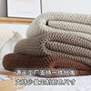 Lazy American Hollow Knitted Leisure Blanket Homestay Sofa Blanket Bed End Blanket Towel Decorative Blanket Tassel Blanket Wool Blanket