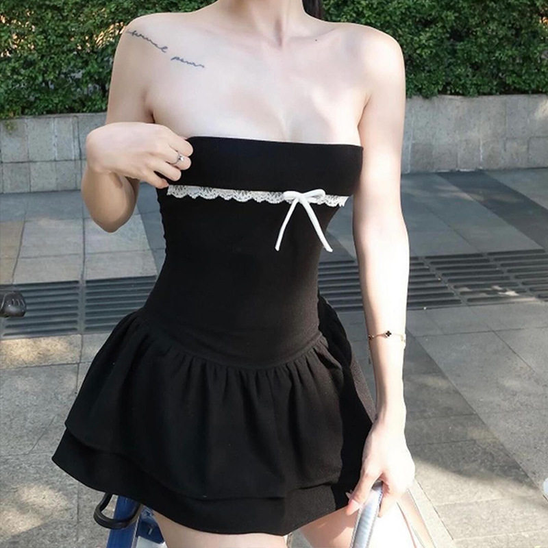 Womens Bodycon Dress Solid Color Off Shoulder Backless Long Sleeve Winter Fashion for Parties OEM Available