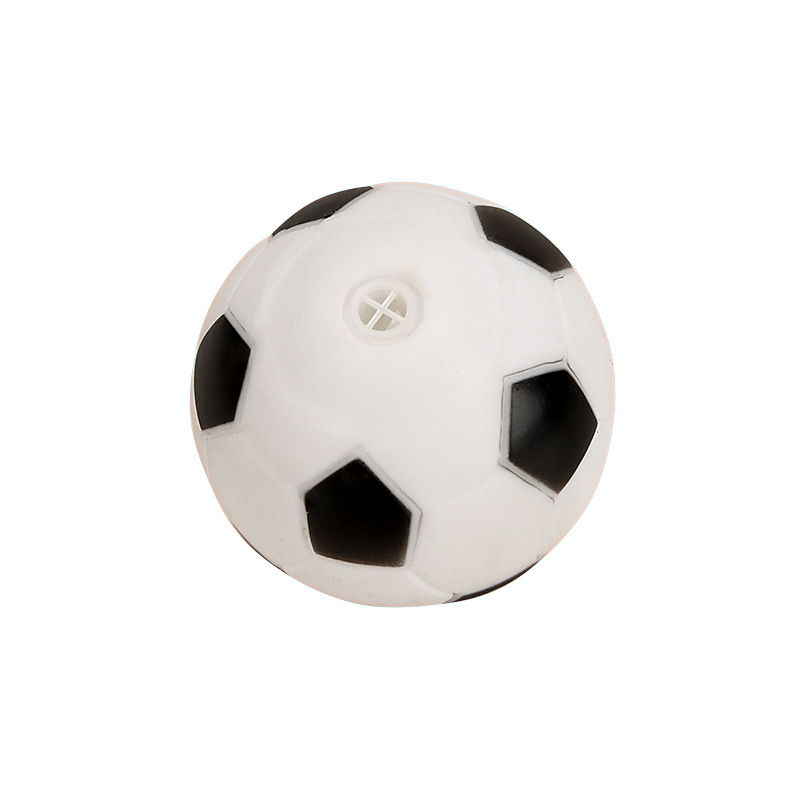 搪胶小足球儿童捏捏叫发声戏水玩具室内宝宝抓握玩具宠物游戏玩具