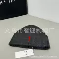 Gray red label