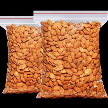 Original Almond Kernels 500g Salt-Baked Almonds Almonds Dried Fruits Pregnant Women Nut Snacks Baked Canned