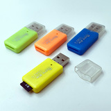 Поставляемый кард-ридер TF, кард-ридер с интерфейсом USB2.0, случайный цвет