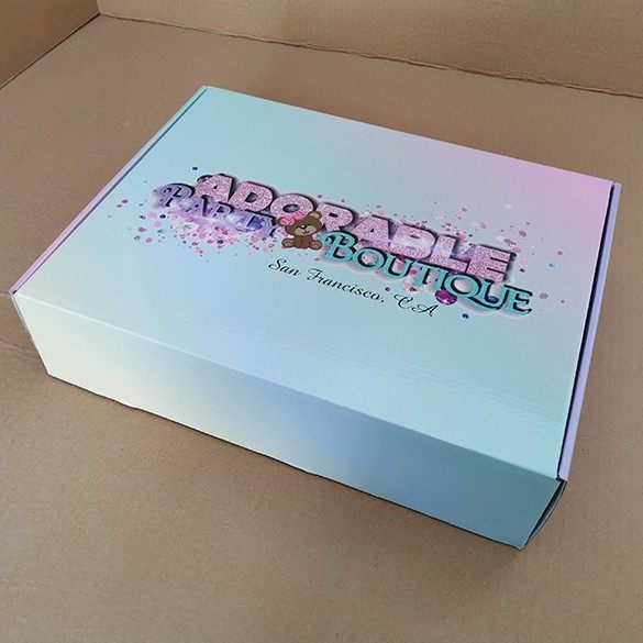 Haina Packaging Color Printing Clothing Packaging Packaging Express Delivery Aircraft Box Factory Customization