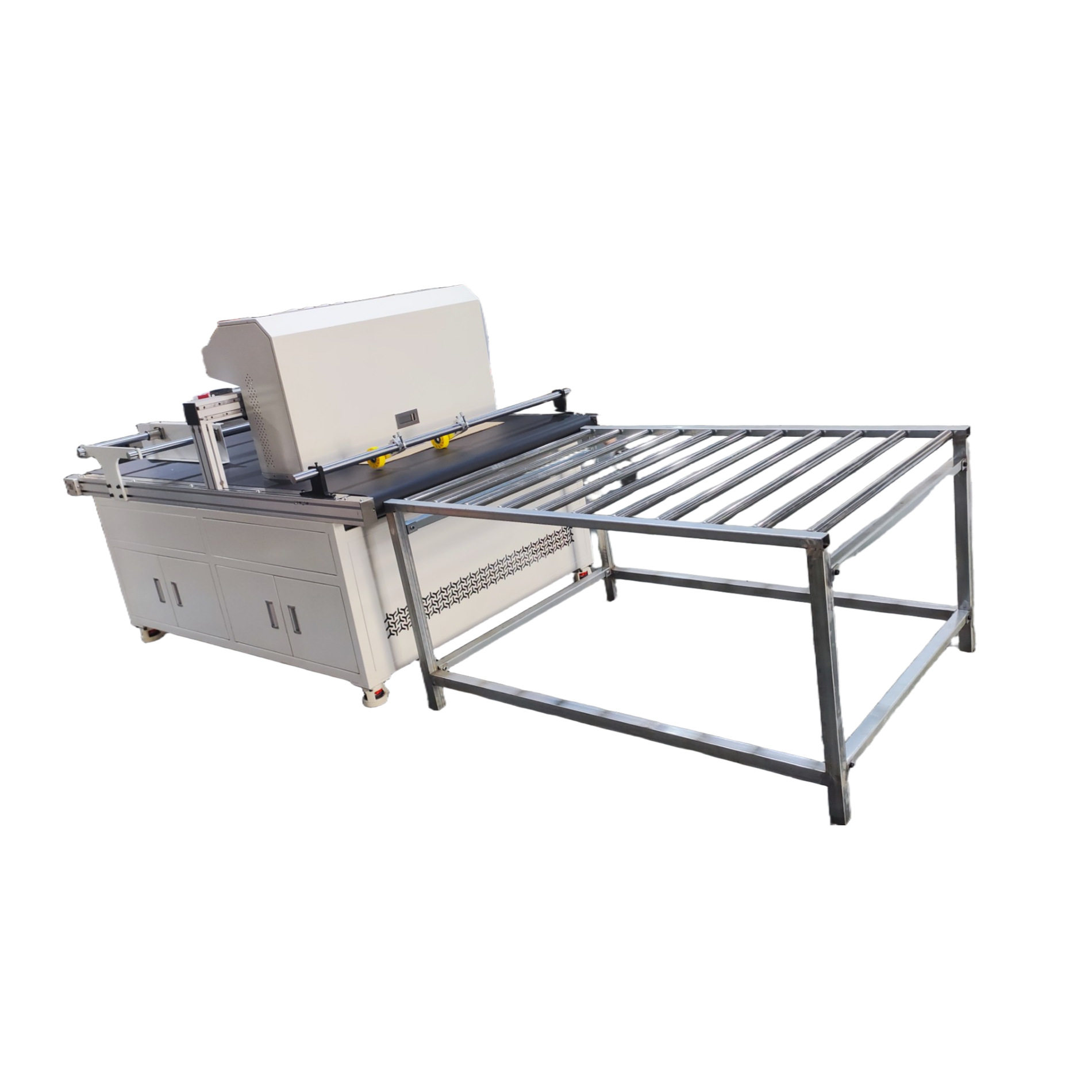 Simple Wood Board Plywood High-Speed Printing Machine Four-Color Plateless Wooden Box High-Speed Printing Machine Carton Factory Printing Equipment