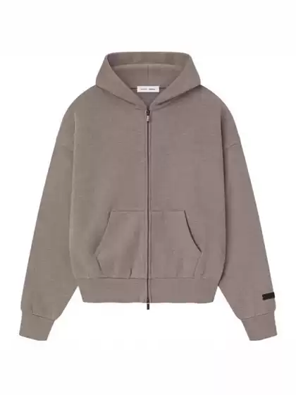 Essentials Ss25 Series Classic Fit Versatile, Fitted and Comfortable Classic Zipper Sweatshirt for Men