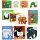 дорогой зоопарк Английская версия бурый медведь brown bear hungry caterpillar классическая картонная книга в 11 томах mini 0