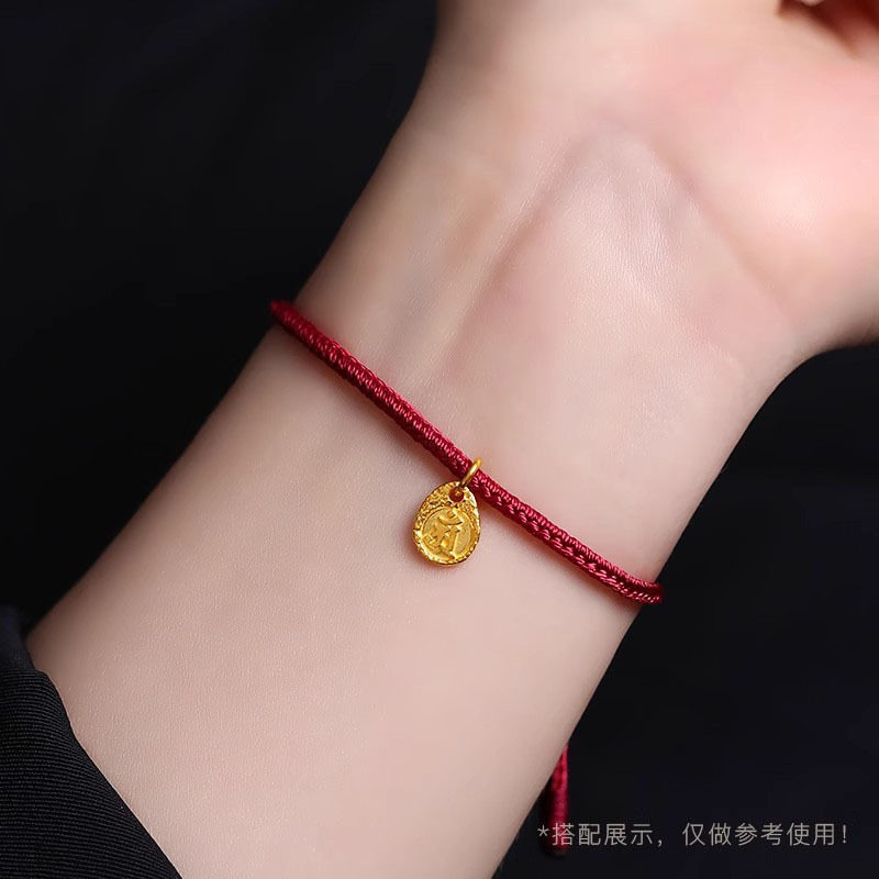 Gold-Plated Twelve Zodiac Guardian Buddha Pendant Ornament Gold Color DIY Accessory Bracelet Necklace Pendant for Men and Women