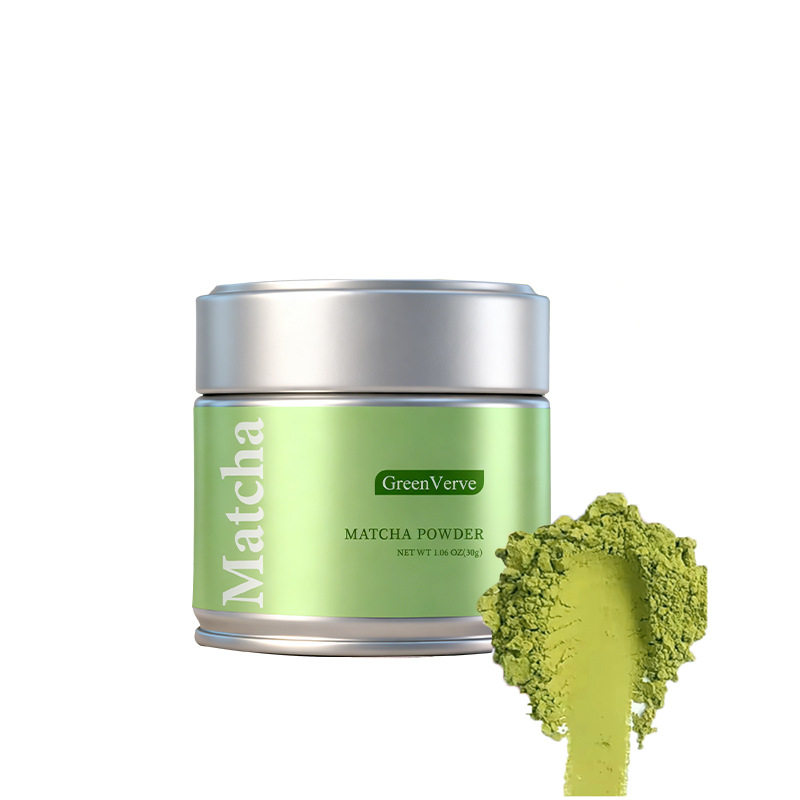 Cross-Border Export Matcha Powder, Pure Matcha for Baking, Matcha Latte Drink, Isuzu Matcha Powder Canned