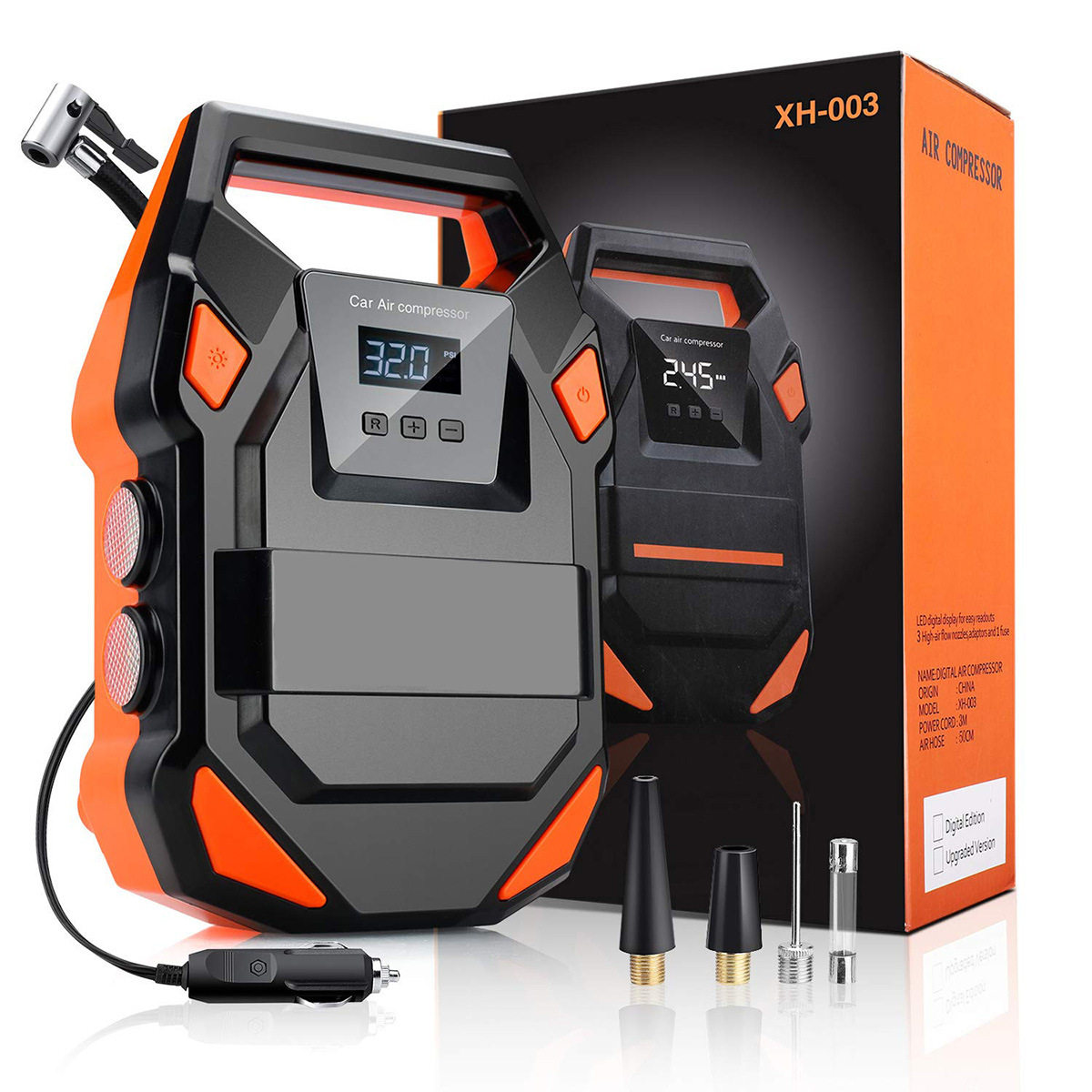 Car Air Pump Amazon Cross-Border E-Commerce 12V Air Pump Automatic Charging and Stoping Air Pump New Air Pump