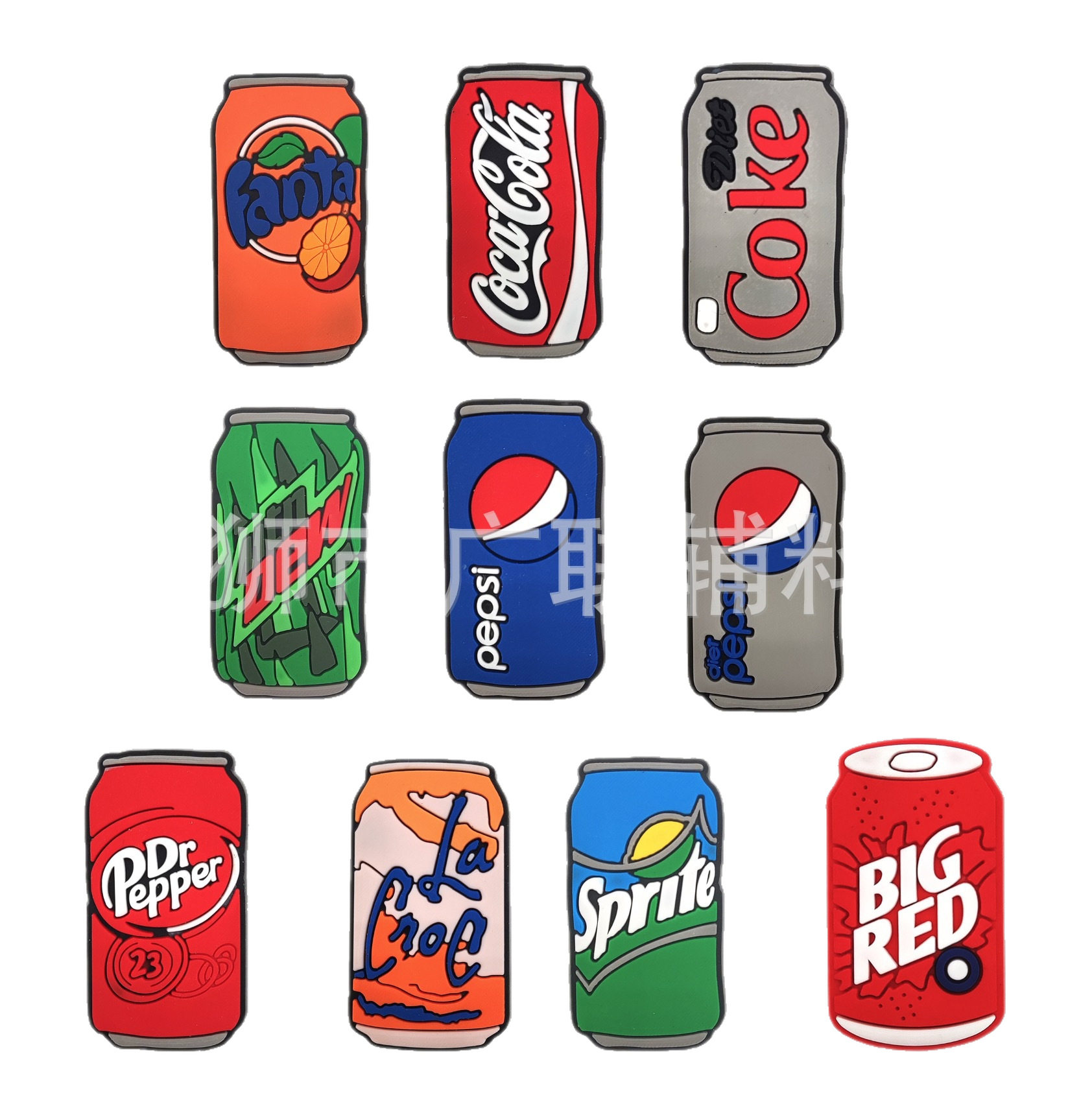 [Beverage soda series] Cola hole shoes plastic patch shoes flower shoe buckle cross-border Amazon AliExpress