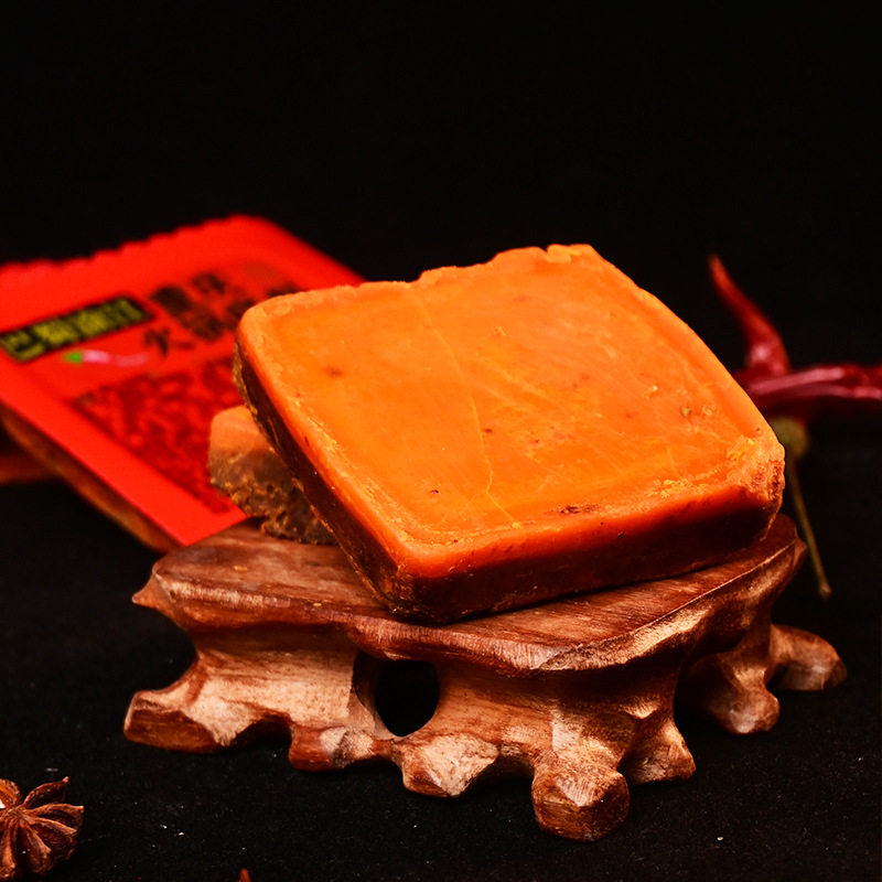 Chongqing authentic hot pot seasoning small package 50g small square spicy hot seasoning for one person wholesale