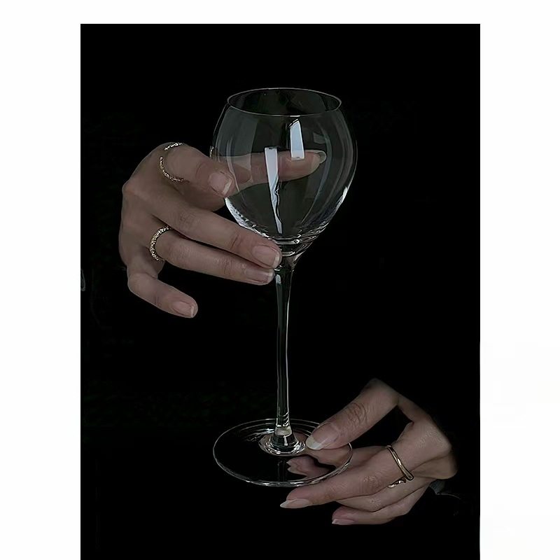 Creative Water Drop Red Wine Glass Tall Glass Luxury Ins Style White Wine Glass Champagne Glass Classy Wine Glass