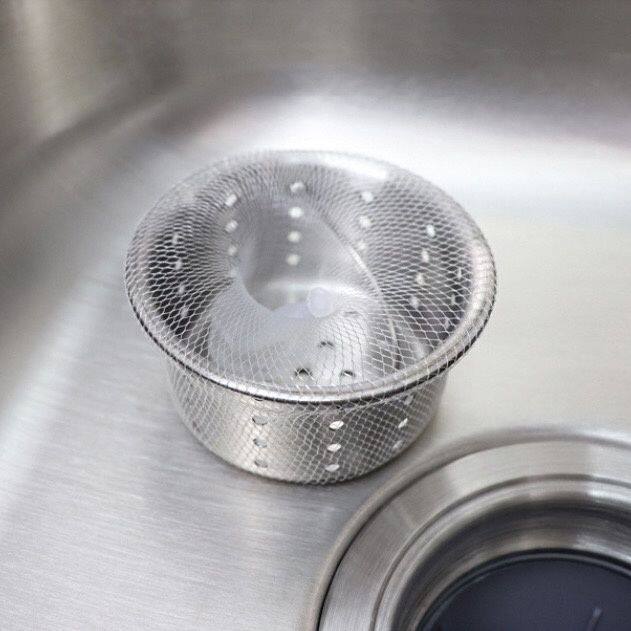 Disposable Sink Filter, Sink Leakage Net, Kitchen Sink Sink Residue Drain Net to Prevent Clogging
