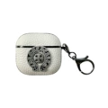 Lychee pattern white center disc
