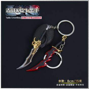 I Upgraded the Surrounding Accessories by Myself: Mini Knight Killer Venomous Fang 8cm Metal Model Toy Pendant Small Weapon