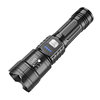 Cross-Border Strong Light Flashlight Laser Cannon Bright Telescopic Zoom Flashlight Digital Display Outdoor Portable Multi-Function Long Battery Life