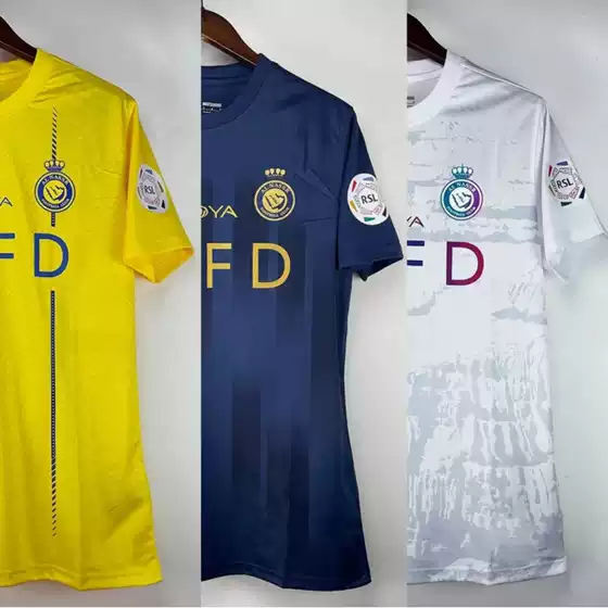2324 Riyadh Victory Home and Away Jerseys Fan Version and Player Version Jerseys Dropshipping