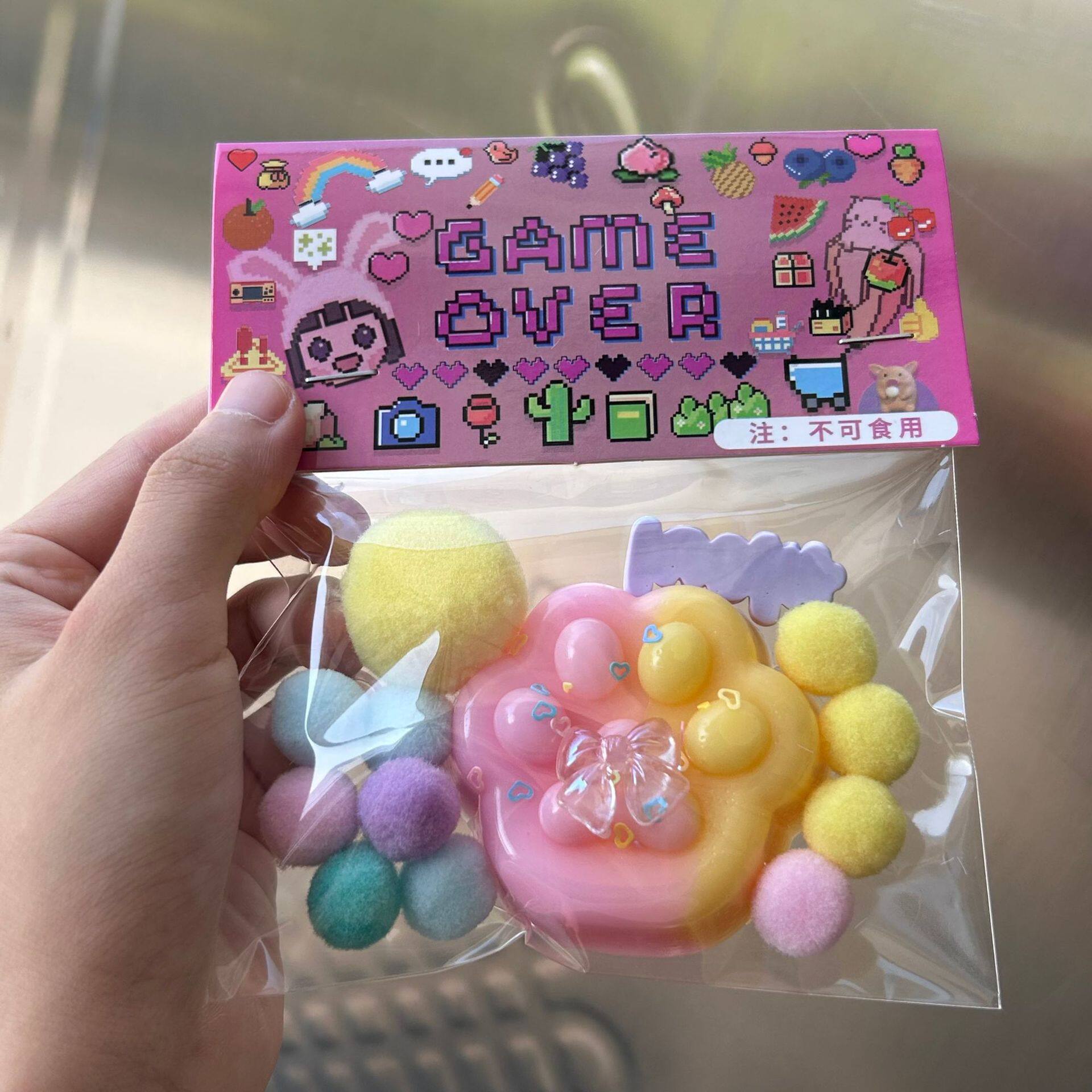 粉黄猫爪【光沢モデル】