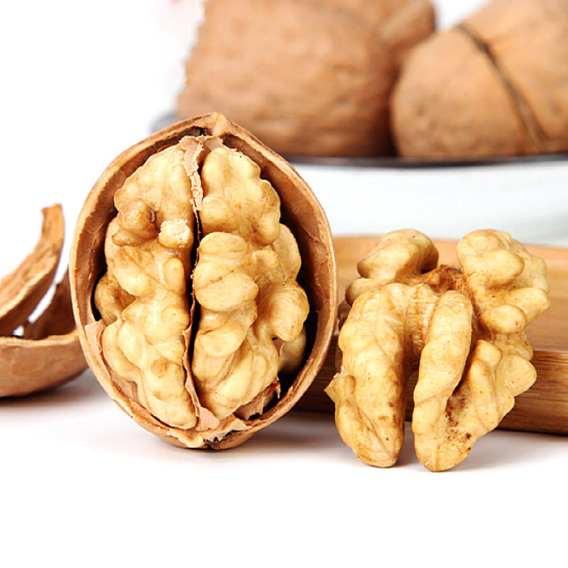 New Xinjiang Paper-Skinned Walnuts Wholesale Aksu Raw Walnuts 185 Walnuts Xinjiang Specialty Original Thin-Skinned Walnuts