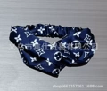 L navy blue hairband