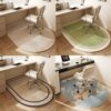 Computer Chair Mat, Floor Mat, Bedroom Dressing Table Chair Foot Pad, Study Room Gaming Chair Swivel Chair, Carpet under Desk, Office