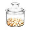 Transparent Acrylic Small Sealed Jar Round Kitchen Seasoning Storage Storage Jar Coffee Bean Food Jar Sub-Bottle
