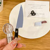 Fun and Funny Scissors Light Bulb Hairpin Female Cute Popular New Hairpin Side Bangs Broken Hair Small Clip Headdress