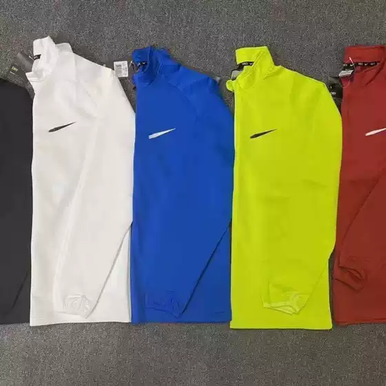 Men's and Women's Autumn and Winter Windproof Training Clothes Long-Sleeved Track and Field Training Clothes Quick-Drying Sports Equipment Half-Zip Running Fitness