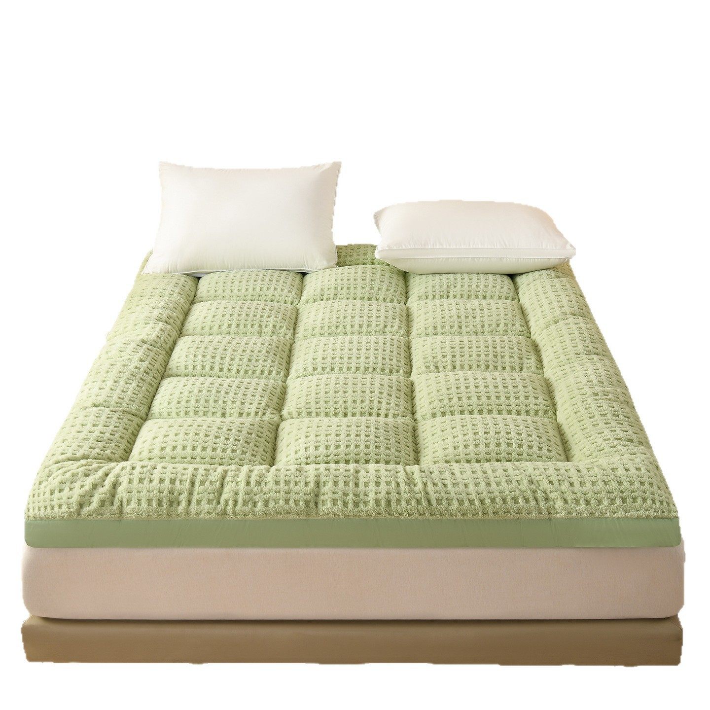 2025 New Type a Maternal and Infant Grade Skin-Friendly Checkered Velvet Tatami Mattress Milk Velvet Mattress Taffeta Mattress