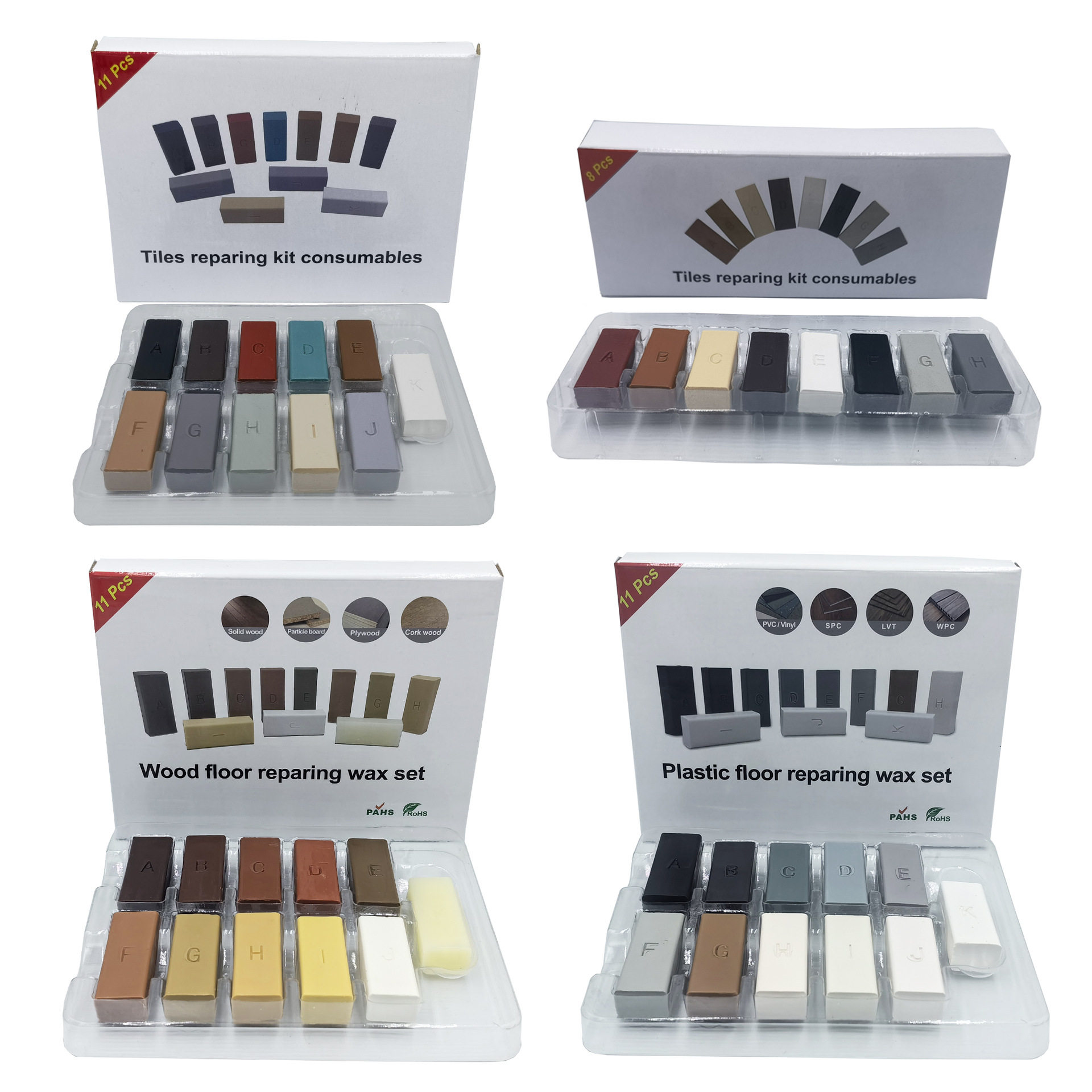 现货木地板修补家用组合工具套装多功能手动维修神器一整套工具箱