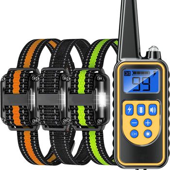 Dog trainer bark stopper shock collar collar dog training collar