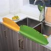 [Qiao man] kitchen water retaining plate household sink washing dish splash-proof water suction plate partition water retaining plate
