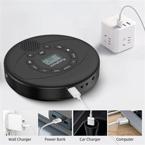 Cd Player Multi-Function Home Music Cd Learning Listening Cd Player Portable Small Repeater Bluetooth Audio