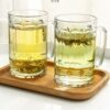 New Household Commercial Beer Cup Large Draft Beer Cup Water Cup Bar Large Capacity Thickened Glass with Handled Wholesale