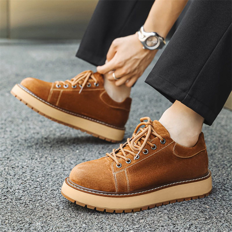 Japanese Style Leather Casual Shoes