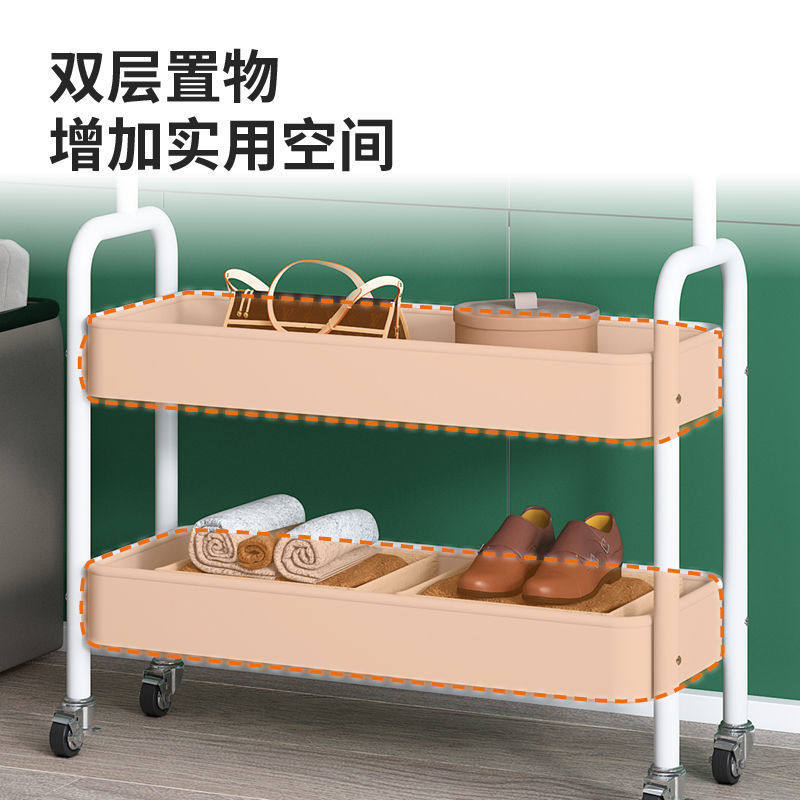 Simple Furniture Clothes Hanger Bedroom Dormitory Removable Clothes Drying Rack with Mesh Frame Household Clothing Storage Coat Rack
