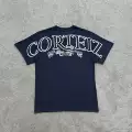 Royal blue/short sleeves (good quality)