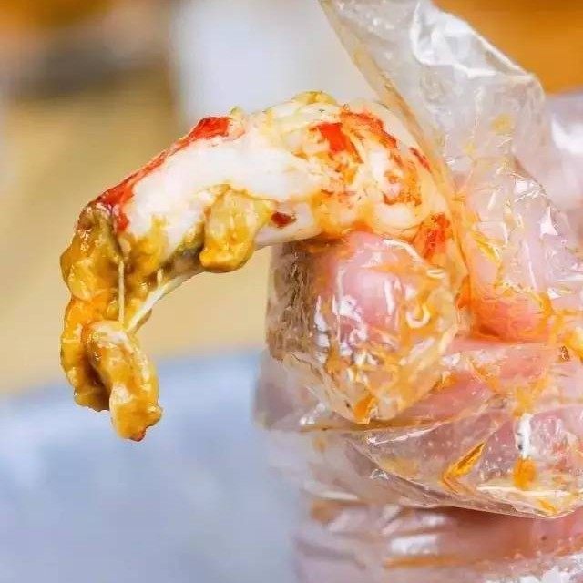 New Level 4 Yellow Lobster Meat Export Rice Bowl Burger Hot Dog Shrimp Paste Special Shelled Frozen Crayfish Meat