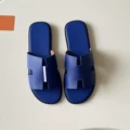 Dark blue-palm print