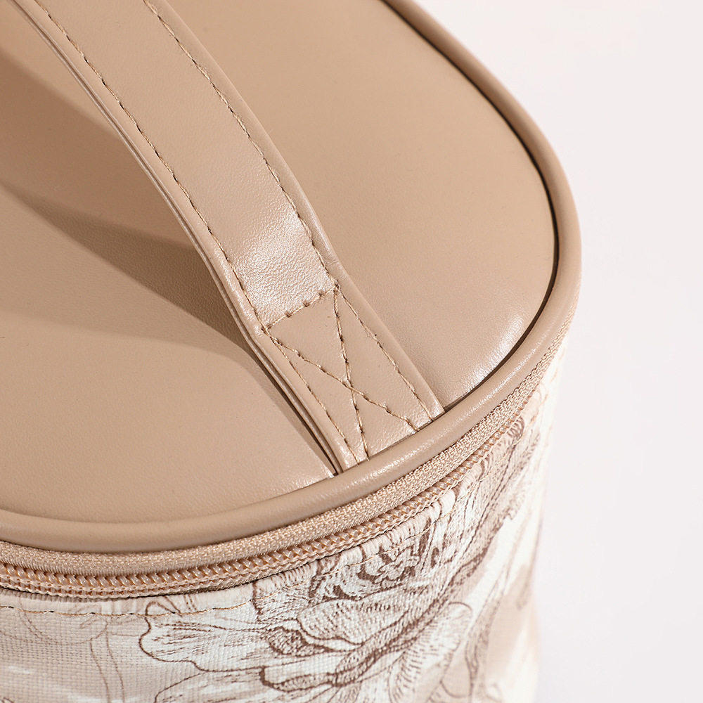 Casual and High-End Cosmetic Bag, Large Capacity, Portable Out-And-Out Cosmetic Cosmetics Bag, 2025 New Stereo Cosmetic Bag