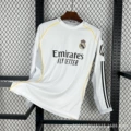 2526 Real Madrid home long sleeve jersey