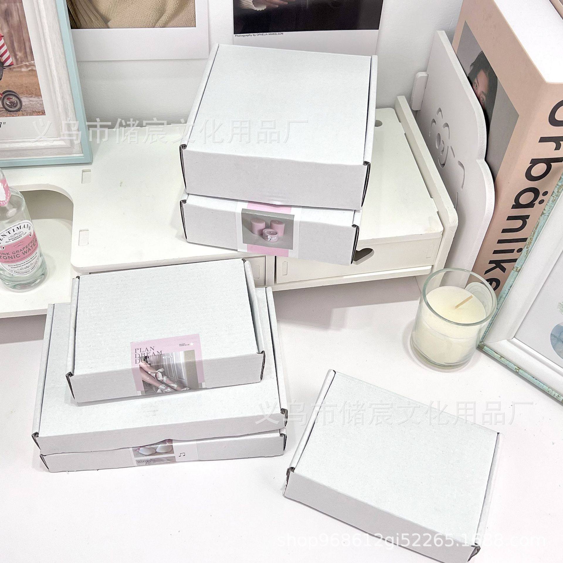 Cheap Thickened Hardening Airplane Box Extra Hard Carton Ins Wind Rectangular High-end Card Packaging Express Gift Box