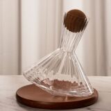 Графин для красного вина Nordic quick decanter shake диспенсер для вина с вертикальным рисунком качающийся стакан бытовая вращающаяся наливка для вина