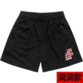 Black red label