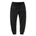 Sweatpants black (red)